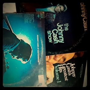 Johnny Cash vinyl LP Records DJ only